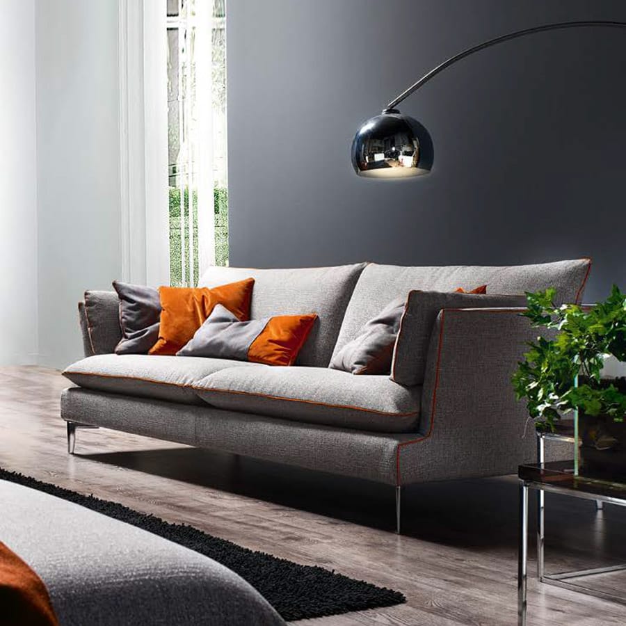 Divano moderno Joy vista lato