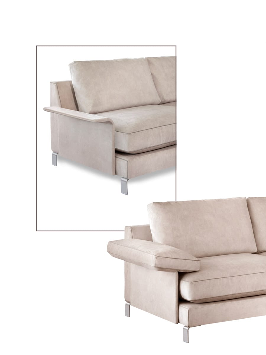 Divano moderno airone partciolari
